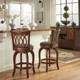 thumbnail image 1 of Marion 24" Scroll Back Swivel Stool, Assorted Colors, 1 of 4