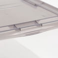 thumbnail image 4 of IRIS USA 6.7 Qt Clear Snap-Top Storage Box, 10 Piece Set, 4 of 5