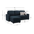 thumbnail image 2 of Newton Storage Sofa Bed Sectional, 2 of 9