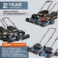 thumbnail image 5 of SENIX 20" 144cc 4-Cycle Gas Push Lawn Mower with Side Discharge, 5 of 5