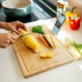 thumbnail image 6 of Dexas Bamboo PrepTech 2-Slot Cutting Board, 6 of 6
