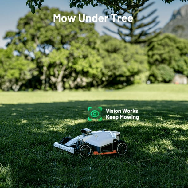 LUBA 2 AWD 5000 Robotic Lawn Mower, Reception for 1.25 Acre, Max