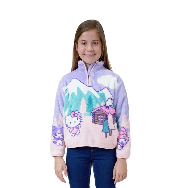Character Girls Plush Quarter Zip