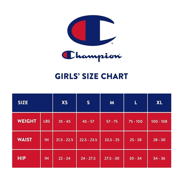 Kids Clothing Size Champion Shoes Size Guide Champion Kids 8-Pack