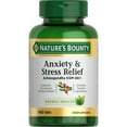 thumbnail image 1 of Nature's Bounty Anxiety & Stress Relief Ashwagandha KSM-66 Supplement Tablets 140 ct., 1 of 5