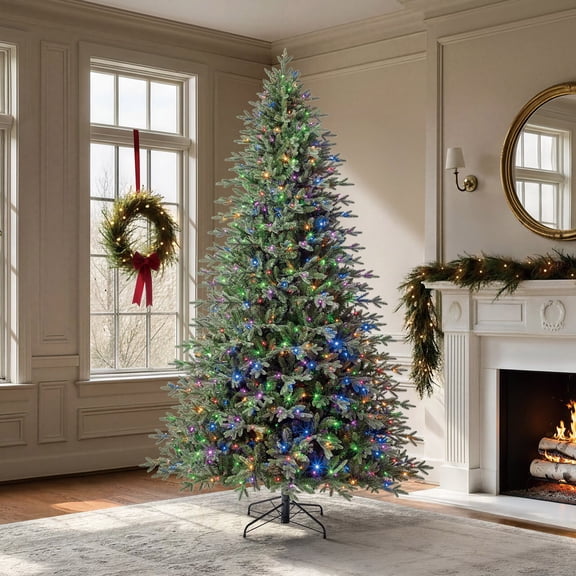Member's Mark 9' Linden Fir Pre-Lit Christmas Tree