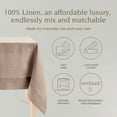 thumbnail image 2 of Over&Back Washed Linen Tablecloth, 2 of 7
