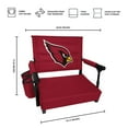 thumbnail image 3 of Logo Brands Arizona Cardinals Premium Stadium Seat, 3 of 6