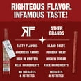 thumbnail image 6 of Righteous Felon Craft Jerky Hickory Beef Sticks, 1 oz., 10 pk., 6 of 9