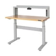 thumbnail image 1 of Seville Classics UltraHD Electric Adjustable Workbench, 48” W x 24” D x 28” to 42” H, 1 of 20