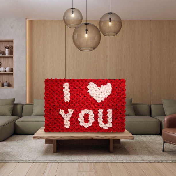 Member's Mark I LOVE YOU XXL Premium Preserved Rose Gift Display