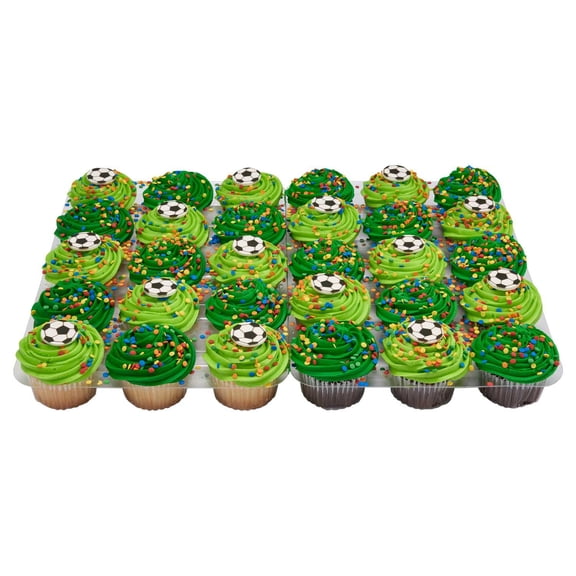 Soccer Cupcakes, 30 ct.