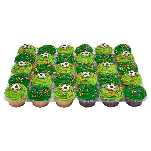 Soccer Cupcakes, 30 ct.