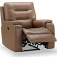 thumbnail image 17 of Waylen Top-Grain 3-Piece Leather Reclining Set, 17 of 19