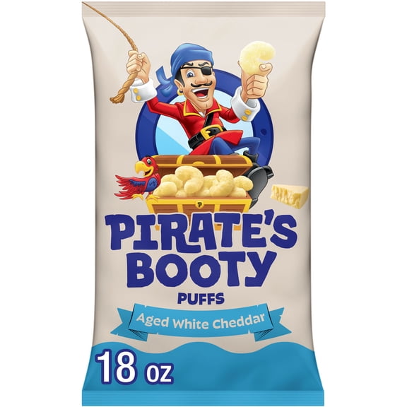 Pirate's Booty Aged White Cheddar Puffs, 18 oz.
