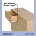 thumbnail image 3 of Storkcraft Texas 6 Drawer Dresser, Choose Color, 3 of 9
