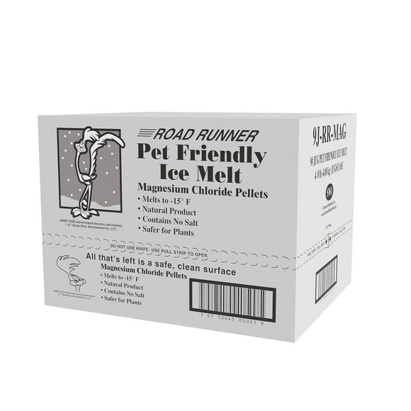 Road Runner Pet Friendly Ice Melt 9 lb Jug, 4 ct.