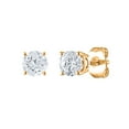thumbnail image 1 of 0.70 CT. T.W. Round Diamond Stud Earrings in 14K Gold, 1 of 7