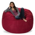 thumbnail image 1 of Comfy Sacks 5' Memory Foam Bean Bag Chair, Assorted Colors, 1 of 4