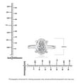 thumbnail image 5 of Lab Created Oval Cut Diamond Solitaire Ring in 18K Gold, 5 of 8