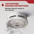thumbnail image 3 of Kidde 4" Compact Battery Powered Smoke Detector, AA Batteries Included, 3 of 14