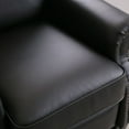 thumbnail image 7 of Braxton Bonded Leather Pushback Recliner Chair, 7 of 12