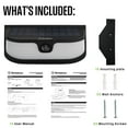 thumbnail image 10 of Westinghouse 1200 Lumen Solar LED Motion Activated Wall Lights, 10 of 10