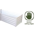 thumbnail image 6 of The Organic Garden Co Hakea 4' x 4' x 1' Metal L Shape Garden Bed, 6 of 9