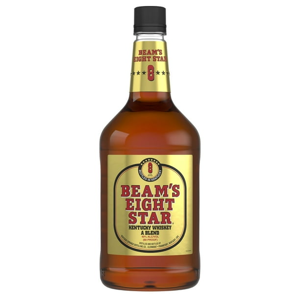 Jim Beam Beam's Eight Star Bourbon Whiskey 1.75 L - Samsclub.com