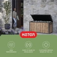 thumbnail image 16 of Keter Signature Collection 170 Gal. Deck Box for Indoor/Outdoor Storage, 16 of 17