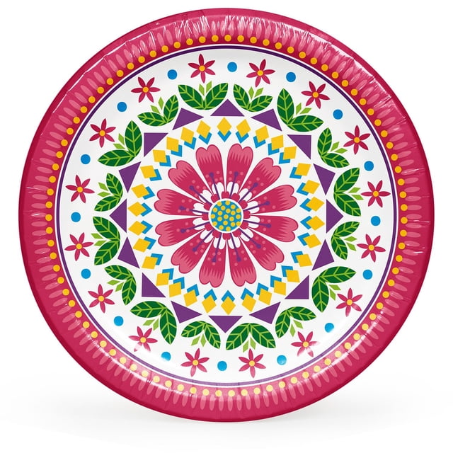 Members Mark Spring Paper Plates, 10" (85 ct.)