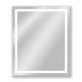 thumbnail image 2 of Homewerks 30'' x 36'' Dimmable Frameless LED Lighted Mirror with Anti-Fog, 2 of 7