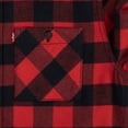 thumbnail image 5 of Levi's Boys Hooded Flannel Shirt, 5 of 8
