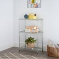 thumbnail image 4 of TRINITY BASICS EcoStorage 3-Tier NSF Wire Shelving, 23.2" W x 13.4" D x 35.6" H, 2 Pack, 4 of 16