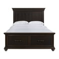thumbnail image 3 of Society Den Brooks Poplar Wood Platform Storage Bedroom Set, Assorted Sizes and Sets, 3 of 26