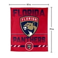 thumbnail image 7 of Logo Brands Florida Panthers 60"x70" Super Plush Blanket, 7 of 7
