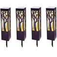thumbnail image 1 of Deck Impressions Solar 12 Lumen Forest Glow Path Lights, 4-Pack, 1 of 6