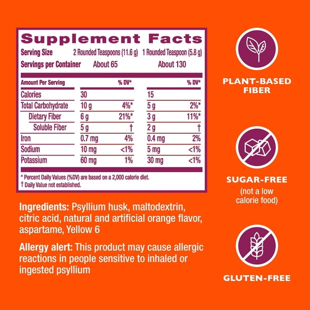 can you take metamucil while on semaglutide Metamucil Psyllium 4in1 Fiber Sugar-Free Powder, Orange, 26.6 oz., 2 pk