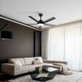 thumbnail image 2 of Atomi Smart Luminus 52” 5-Blade Indoor Ceiling Fan with RGB Light & App Control, 2 of 8