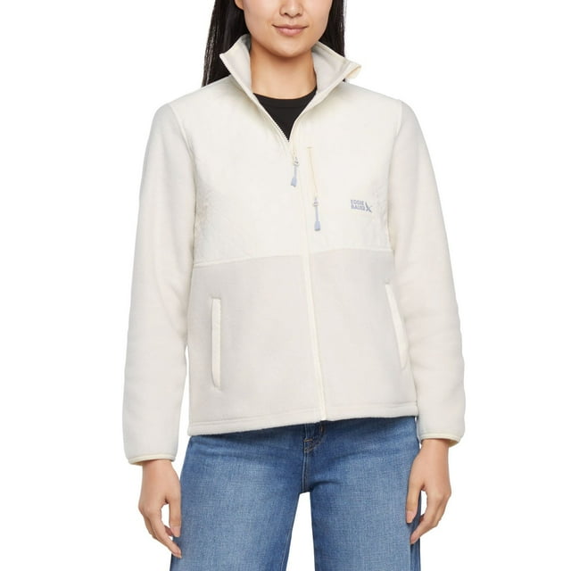 Eddie Bauer Women's Mixed Media Fleece Jacket