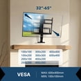thumbnail image 5 of Mounting All Fireplace Pull Down TV Wall Mount for 32"- 65" TVs, 5 of 10