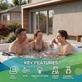 thumbnail image 5 of Lifesmart Leganza 6-Person 90-Jet Spa with Lounge Seating, 5 of 10