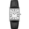 thumbnail image 1 of Seiko Essentials Collection Quartz Black  Leather Strap, 28.4mm, 1 of 3
