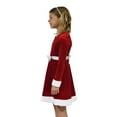 thumbnail image 2 of Zunie Girls Santa Dress, 2 of 5