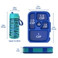 thumbnail image 4 of Bentgo Kids Prints Lunch Box & Water Bottle Set, Choose Color, 4 of 8