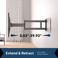 thumbnail image 4 of Mounting All Long Extension Full Motion TV Wall Mount for 42"-84" TVs, 4 of 10