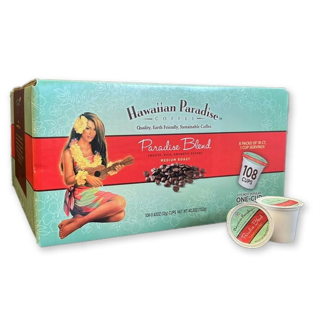 Cameron's Coffee Camerons Coffee Single Serve Pods 10 Hawaiian Coffee Blend 32 Count