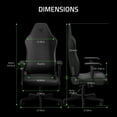 thumbnail image 10 of Razer Iskur V2 X NewGen EPU Leather Ergonomic Gaming Chair + Head Cushion, 10 of 12