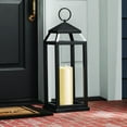 thumbnail image 1 of Member's Mark 28" Iron Lantern with Flameless Pillar Candle, 1 of 5