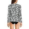 thumbnail image 2 of Lands' End Women's Long Sleeve Rashguard, 2 of 3